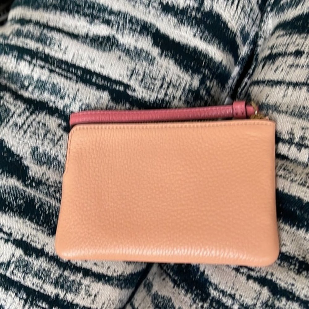 Coach Corner Zip Wristlet In Colorblock With Horse And Carriage - Picture 8 of 16